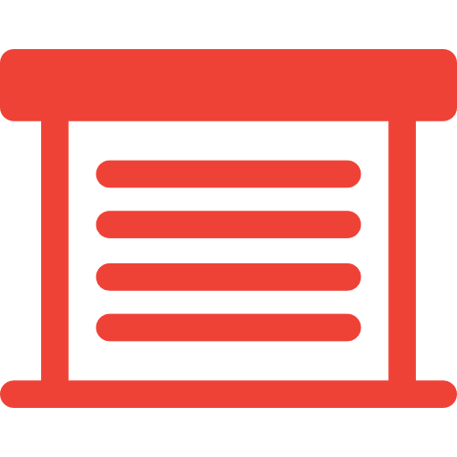 Roller door icon